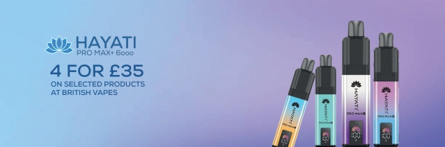 Hayati Pro Max 6000 Spring Offer 4 for £ 35 only